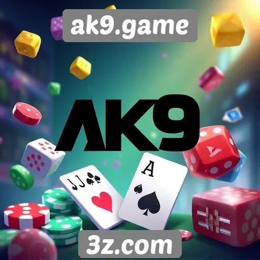 Grupo de jogos diversificados no site ak9.game