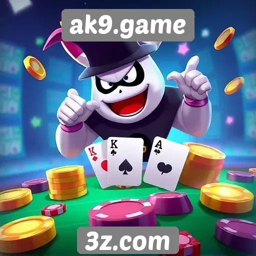 ak9.game oferece diversidade de jogos para todos os públicos