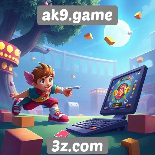 Exploração das principais características do ak9.game