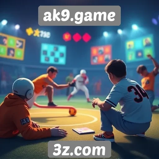 Interatividade e design inovador marcam ak9.game