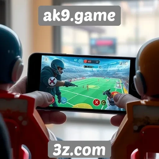 Acessibilidade em dispositivos móveis no ak9.game